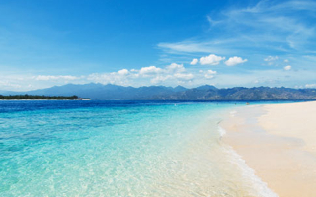 Gili trawangan,  beach at gili meno, gili air
