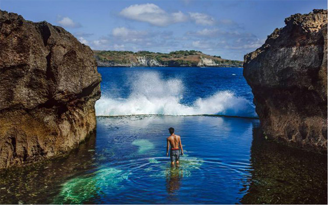 Angel Billabong beach, Nusa penida