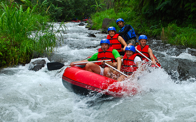 Экскурсии на Бали, Сплав по горной реке на бали, Rafting Bali