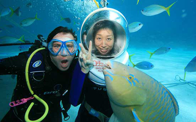 Sea walker bali, Прогулка по морскому дну, Прогулка по дну океан на бали